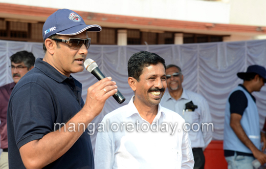 Anil Kumble in Mangalore